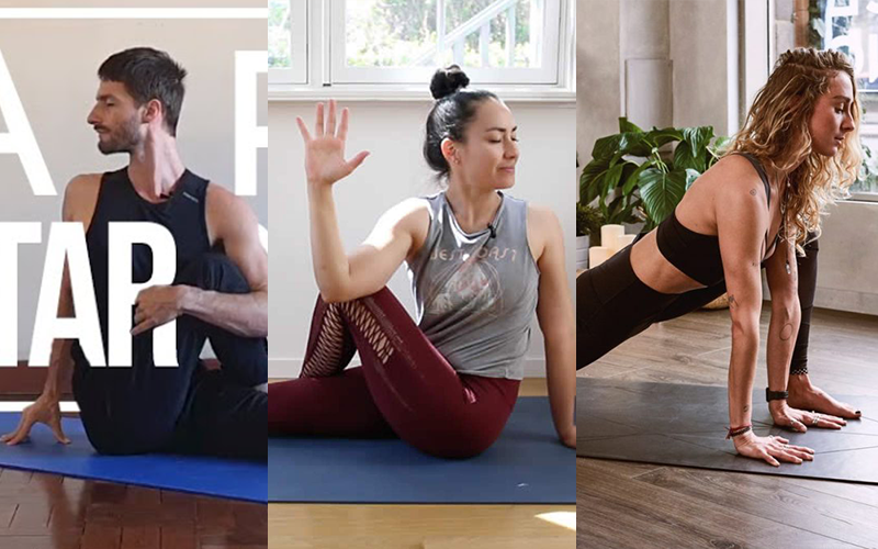 8 perfis de yoga para esticar o corpo em casa